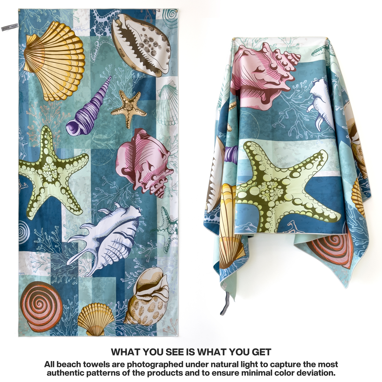 METEOR 180x90cm Extra Large Beach Towel, Sand Free, Quick Dry, With Carry Bag - Picture 58 of 203