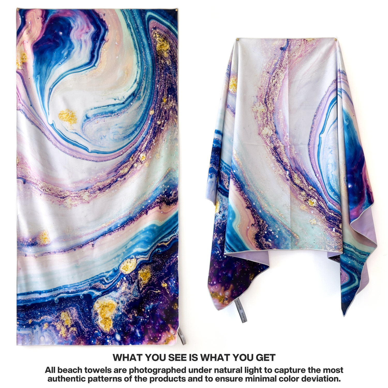 METEOR 180x90cm Extra Large Beach Towel, Sand Free, Quick Dry, With Carry Bag - Picture 79 of 203