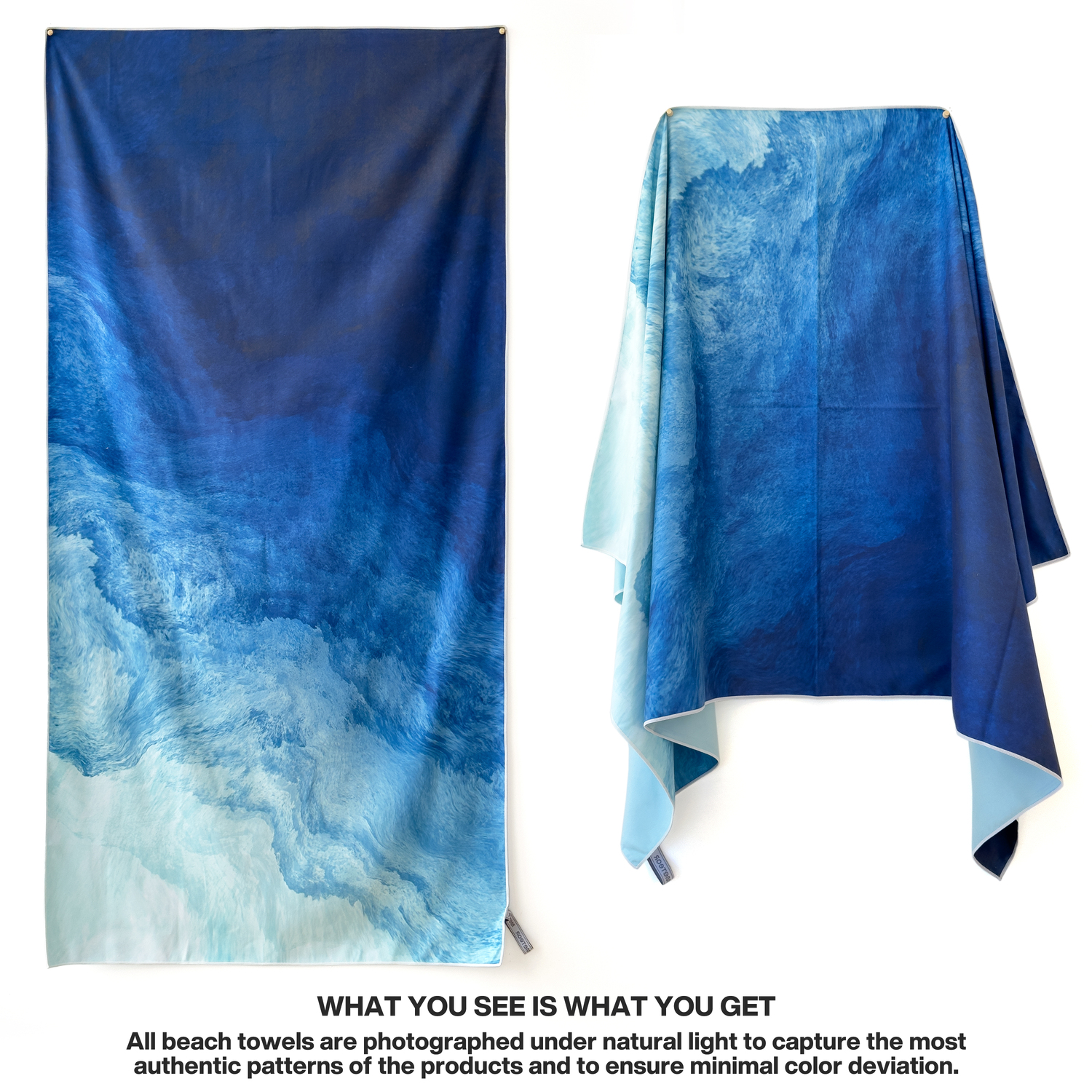 METEOR 180x90cm Extra Large Beach Towel, Sand Free, Quick Dry, With Carry Bag - Picture 114 of 203