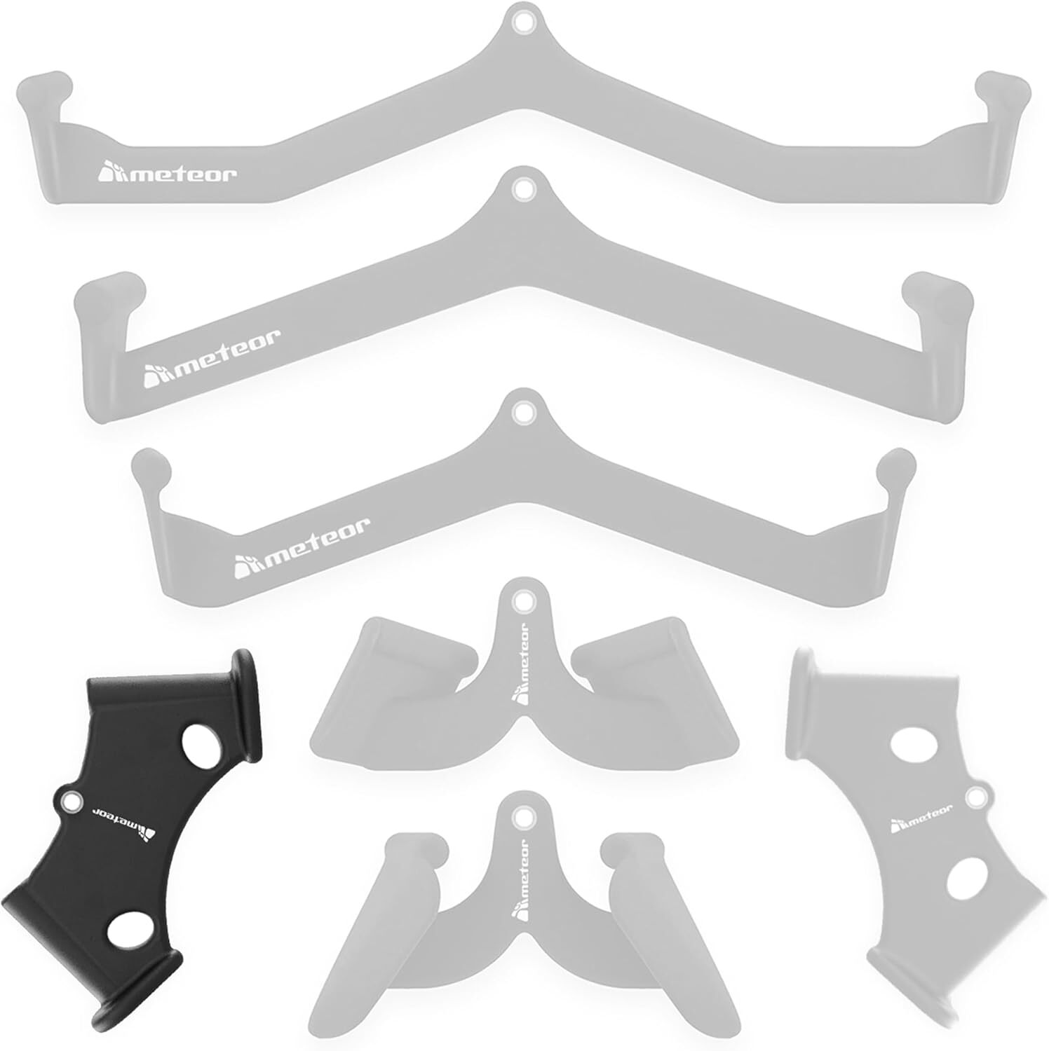 METEOR Cable Pulley Attachments, Exercise Machine Accessories LAT V-GRIP BICEPS - Picture 7 of 70
