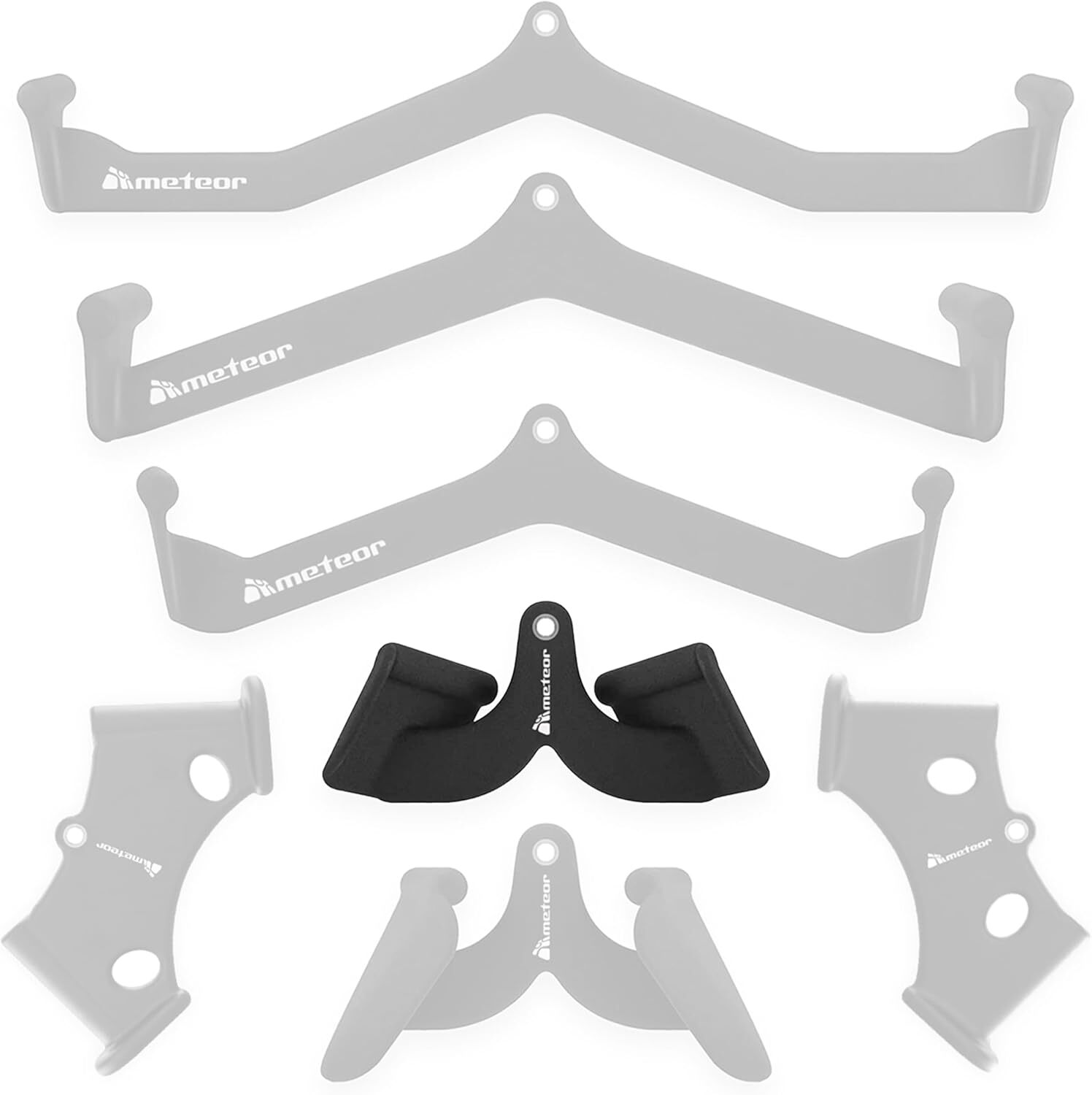 METEOR Cable Pulley Attachments, Exercise Machine Accessories LAT V-GRIP BICEPS - Picture 64 of 70