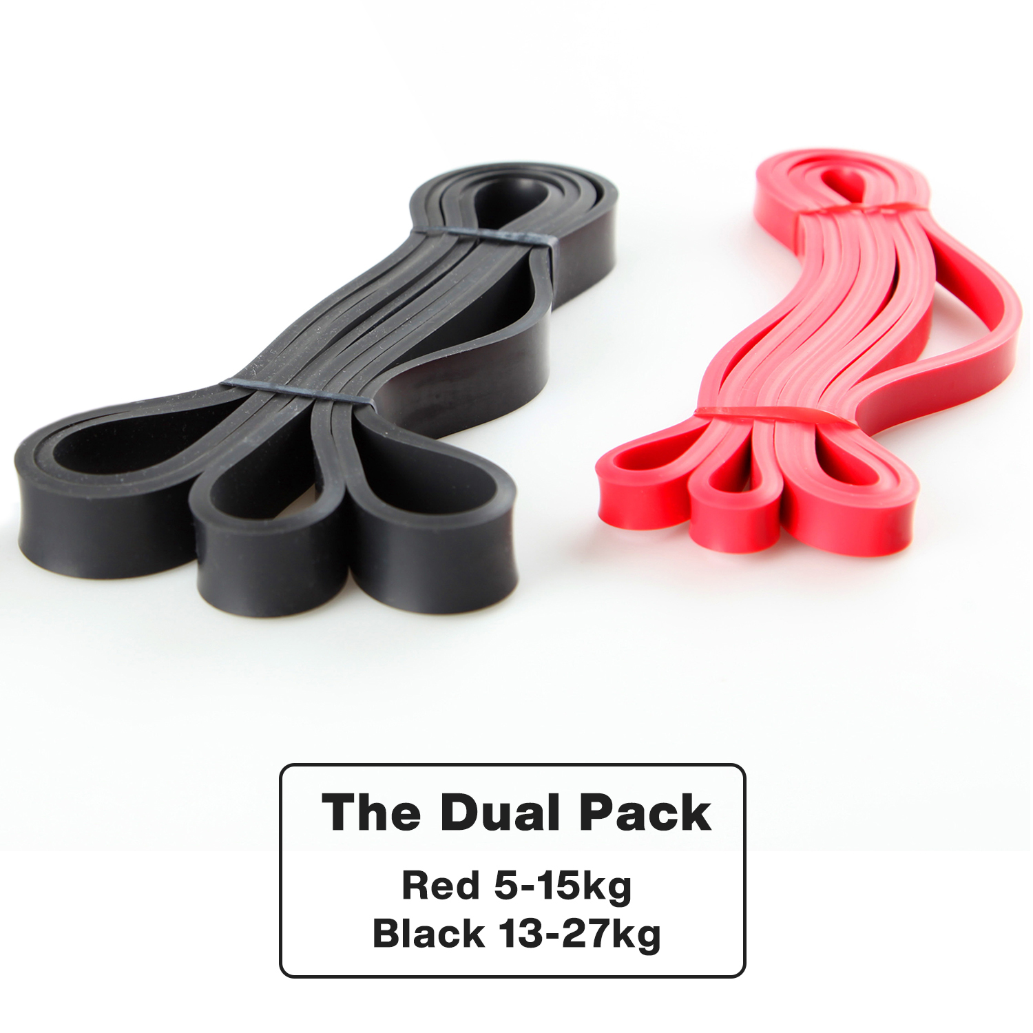 Meteor Essential Power Bands Resistance Loop Set Dumbbell Barbell Home Fitness - Picture 92 of 107