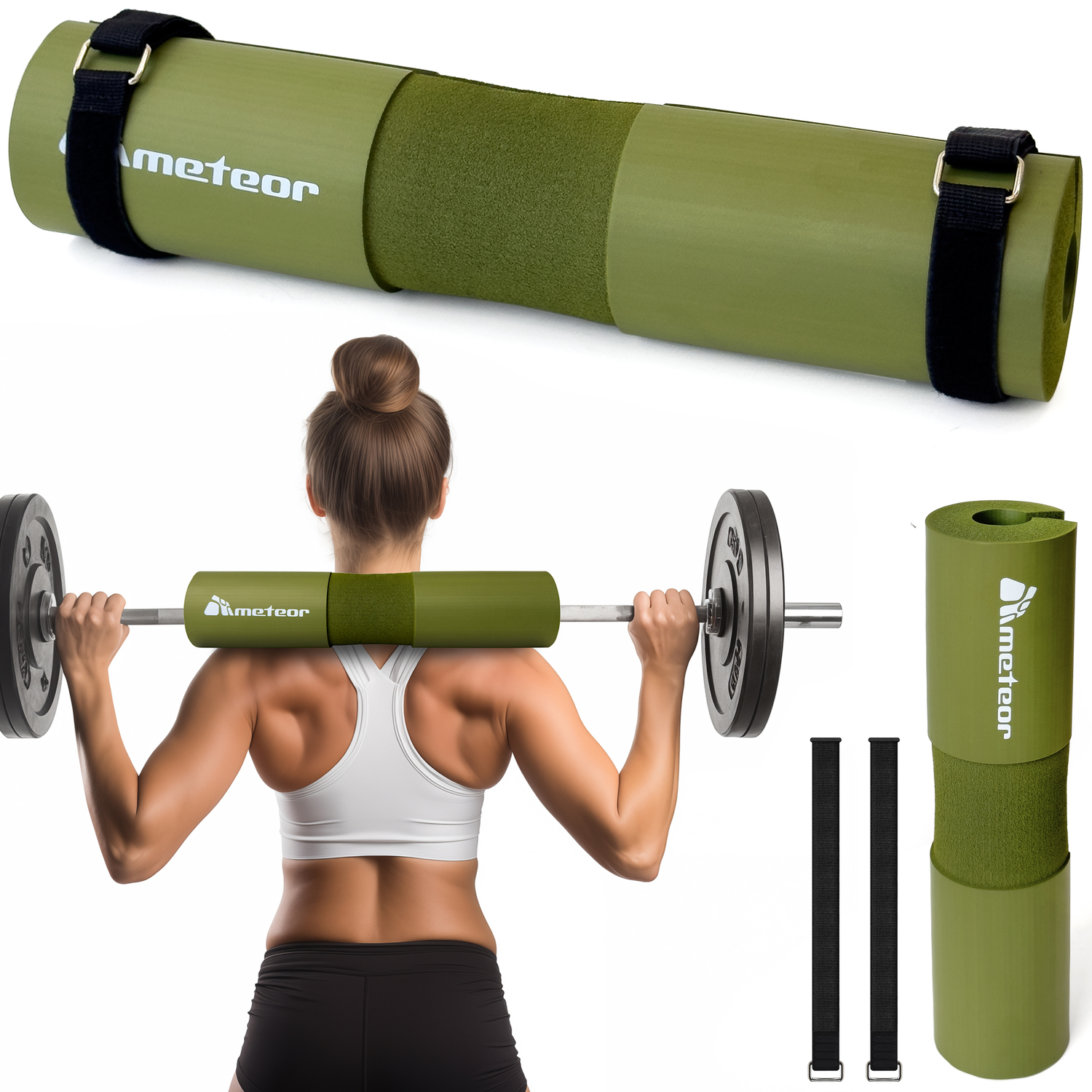 METEOR Barbell Pad Shoulder Pad Squat Pad Weightlifting Hip Thrust Lunges - Picture 31 of 79