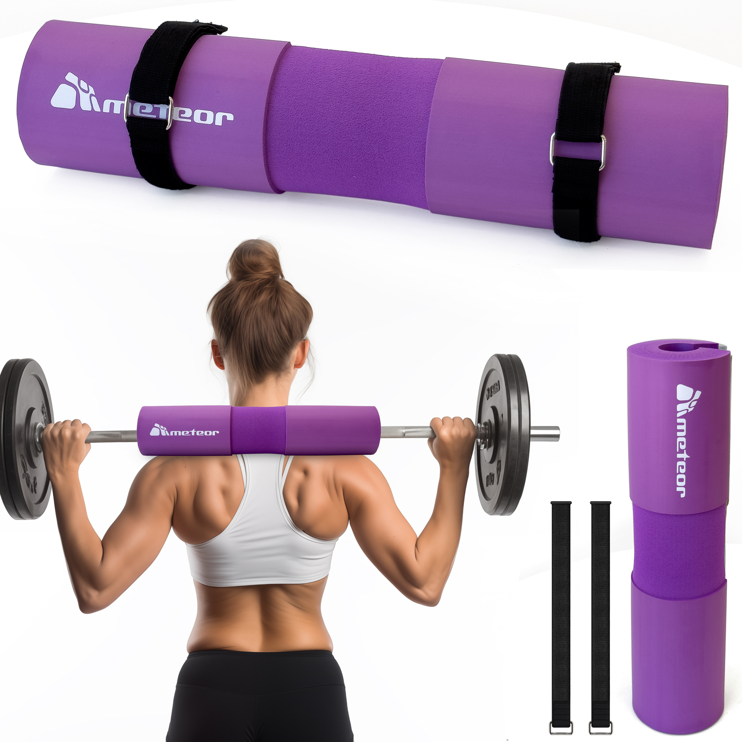 METEOR Barbell Pad Shoulder Pad Squat Pad Weightlifting Hip Thrust Lunges - Picture 51 of 79