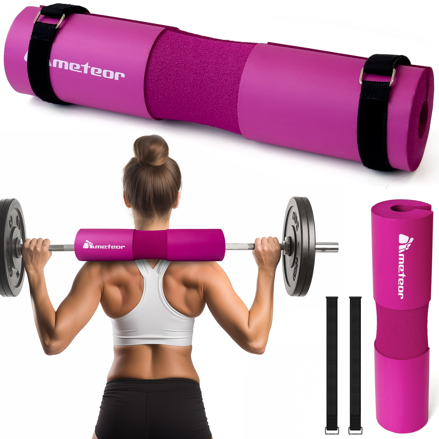 METEOR Barbell Pad Shoulder Pad Squat Pad Weightlifting Hip Thrust Lunges - Picture 71 of 79