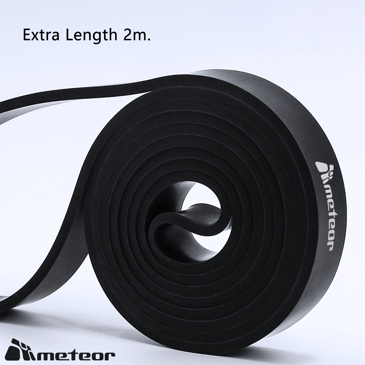 Meteor Essential Power Bands Resistance Loop Set Dumbbell Barbell Home Fitness - Picture 28 of 107