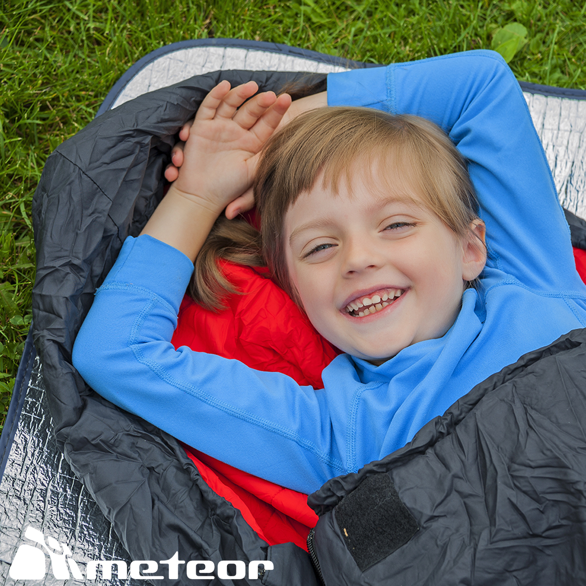 METEOR 150x60cm Kids Sleeping Bag Junior Sleeping Bag Lightweight