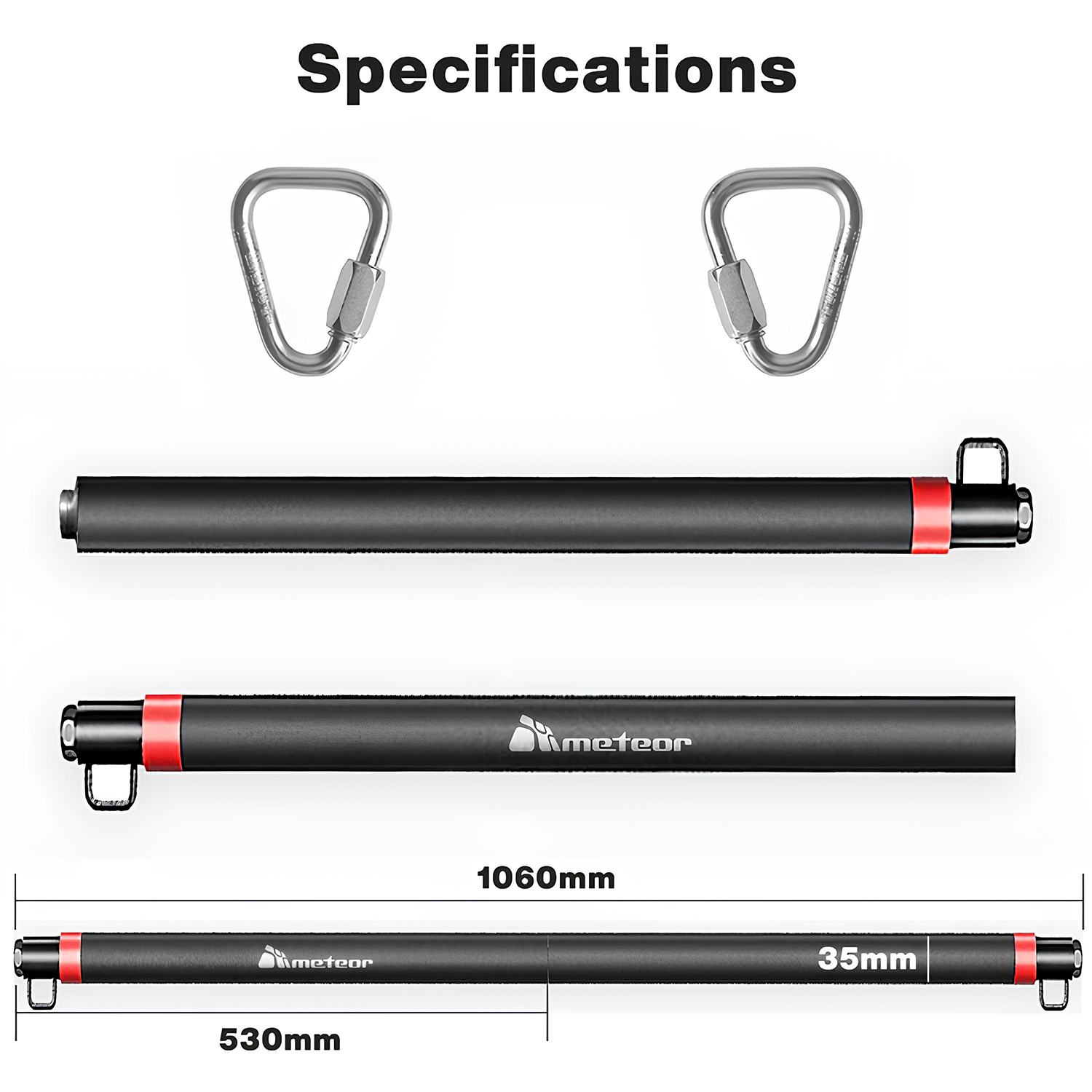 Meteor Essential Power Bands Resistance Loop Set Dumbbell Barbell Home Fitness - Picture 38 of 107