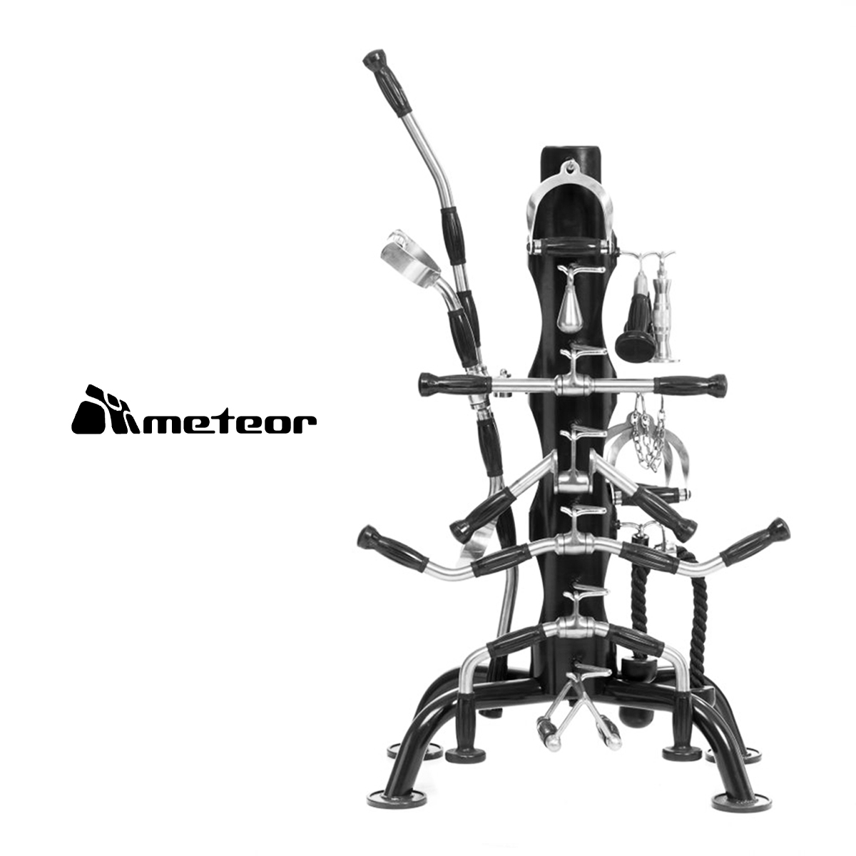 METEOR Cable Pulley Attachment Tricep Rope V Grip LAT Pull Down Gym Accessory - Picture 20 of 122