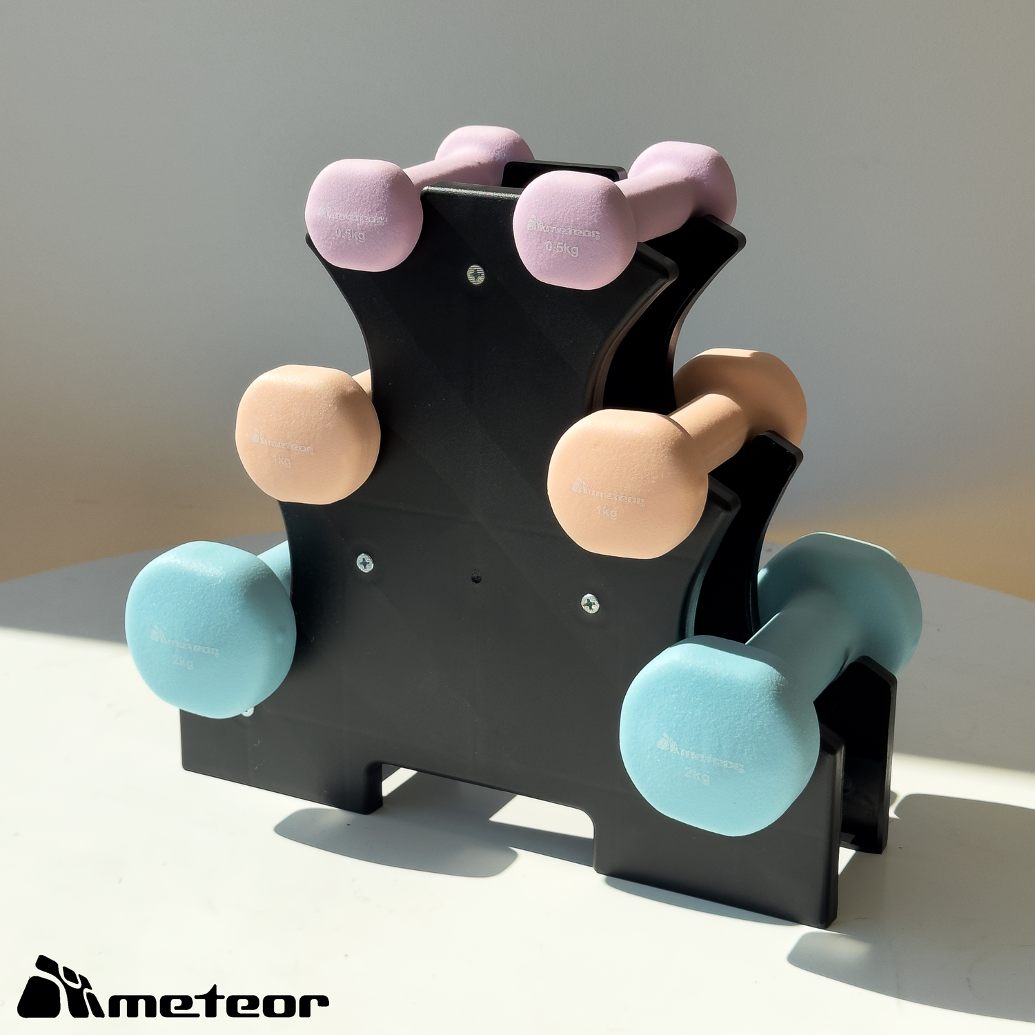 METEOR Anti-Slip Dumbbell-Dumbbell Set-Weightlifting-Barbell-Gym Weights - Picture 78 of 104
