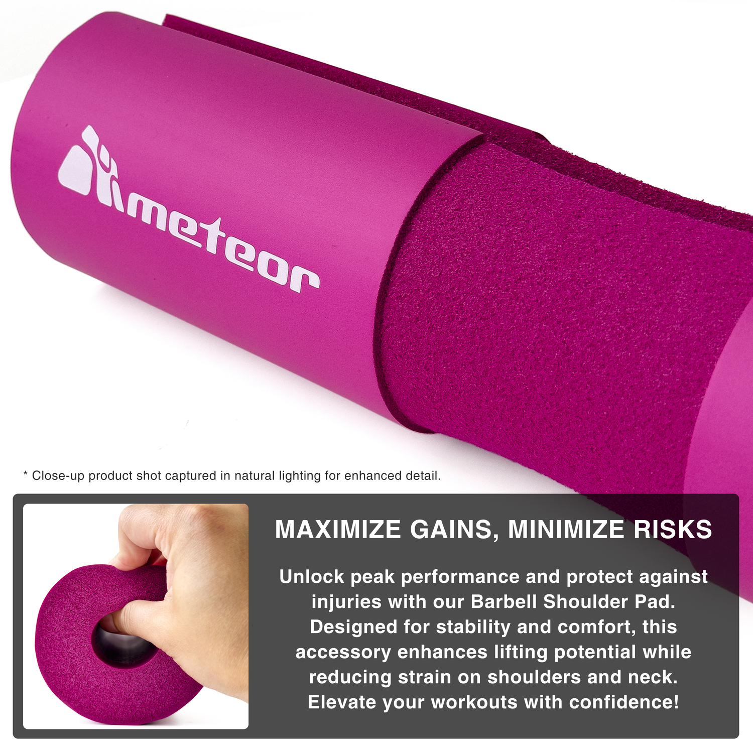 METEOR Barbell Pad Shoulder Pad Squat Pad Weightlifting Hip Thrust Lunges - Picture 75 of 79