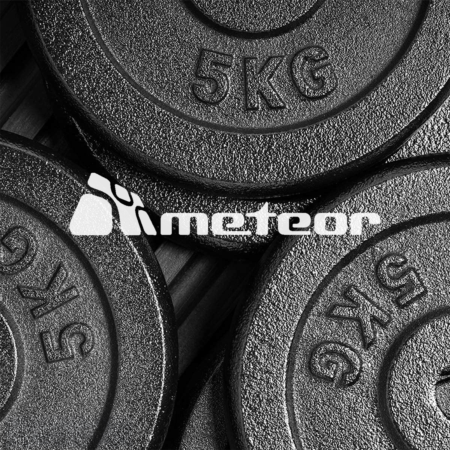METEOR 0.5-10kg Standard Cast Iron Weight Plate Weightlifting Dumbbell Barbell - Picture 47 of 81