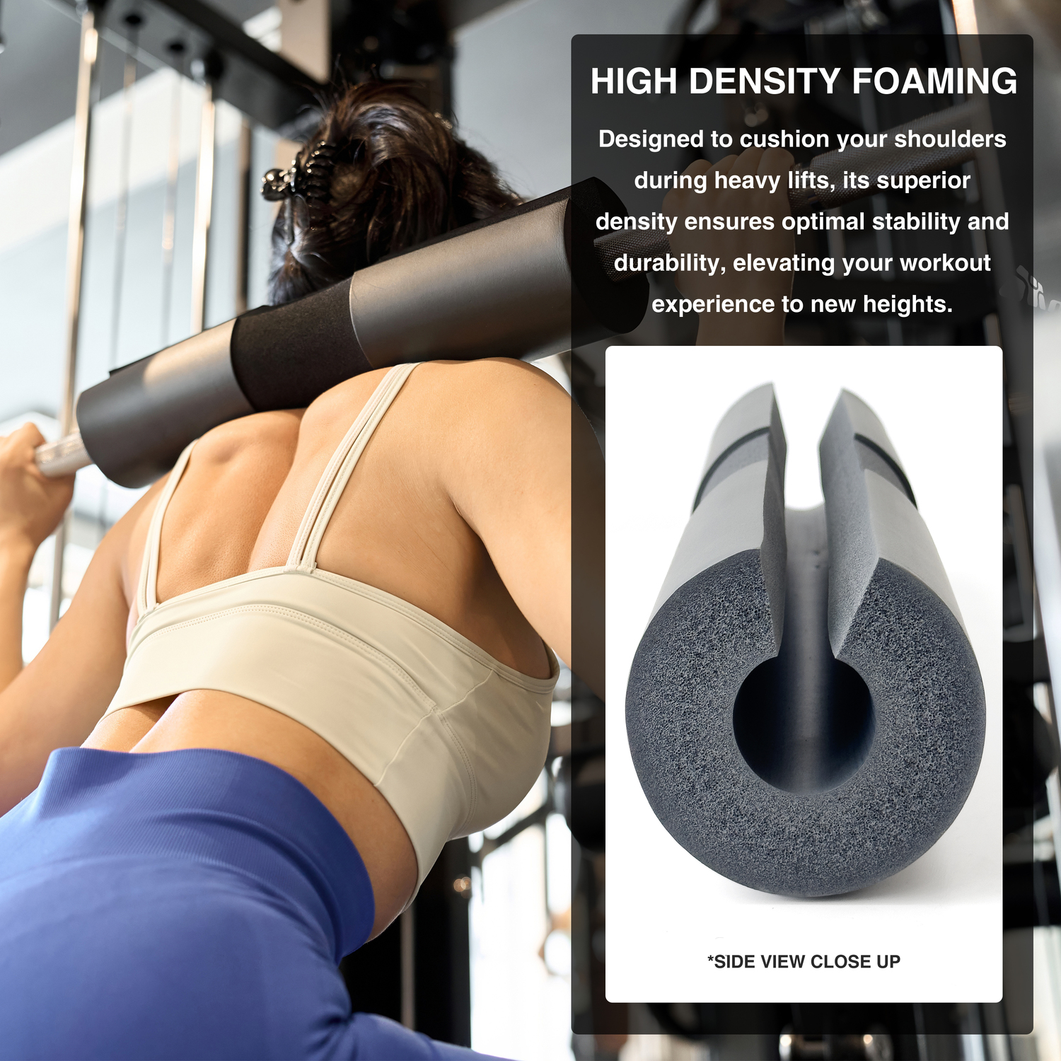 METEOR Barbell Pad Shoulder Pad Squat Pad Weightlifting Hip Thrust Lunges - Picture 47 of 79