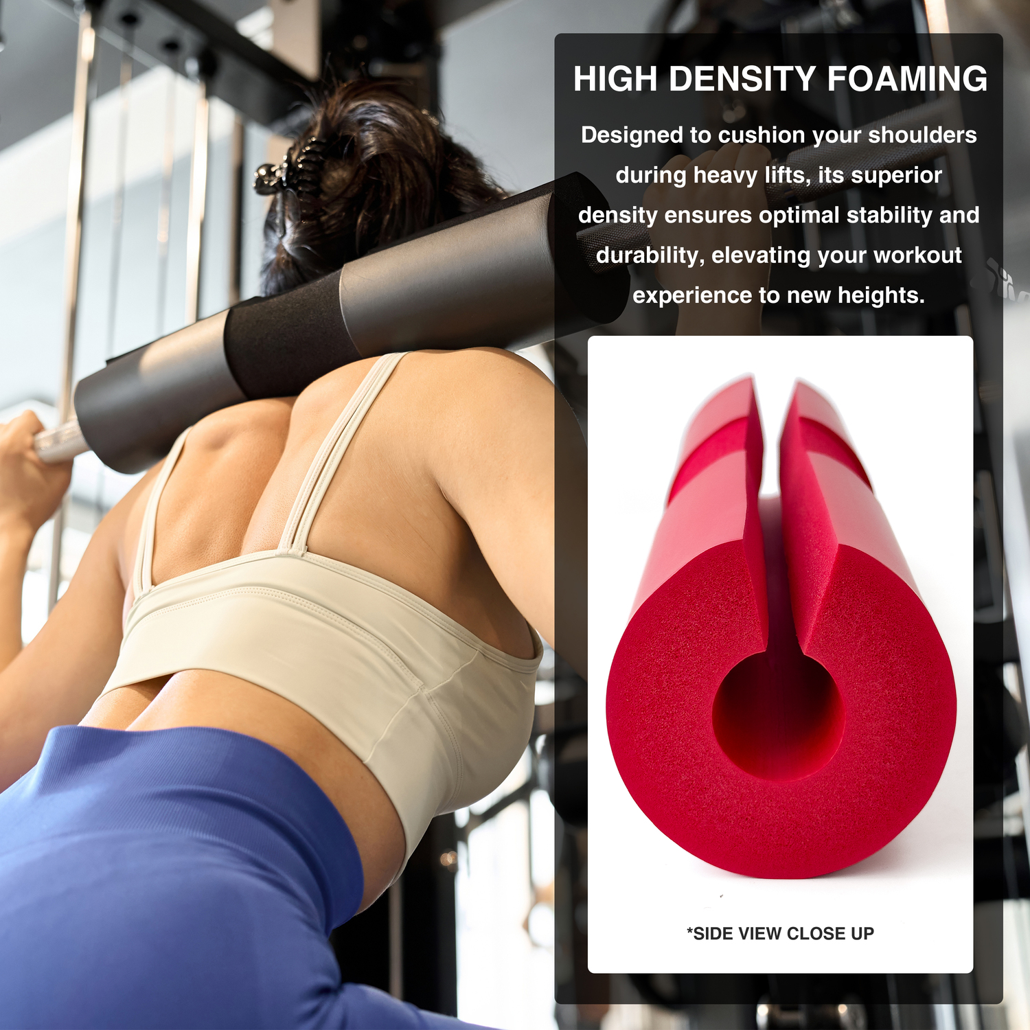 METEOR Barbell Pad Shoulder Pad Squat Pad Weightlifting Hip Thrust Lunges - Picture 67 of 79