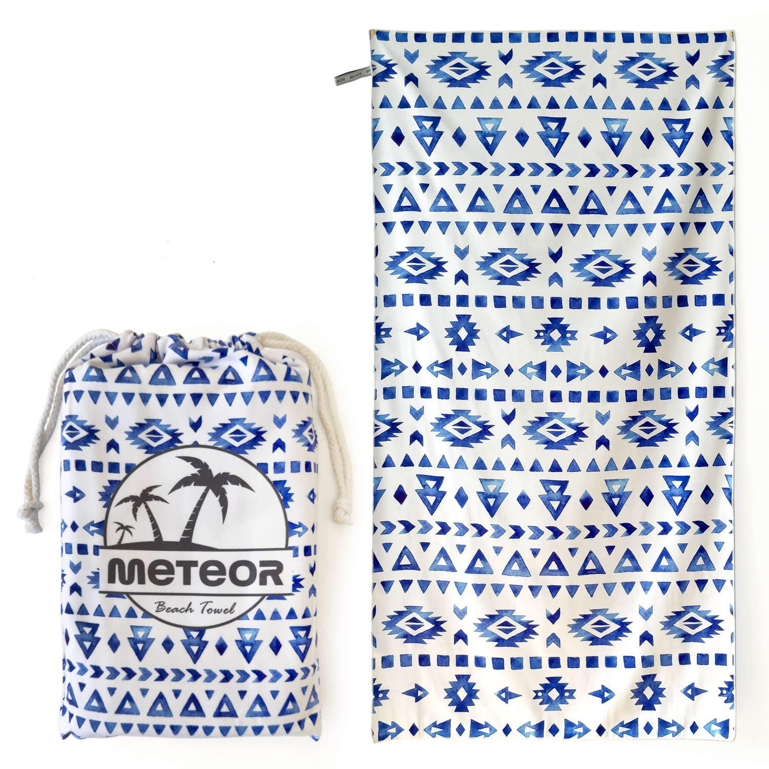 METEOR 180x90cm Extra Large Beach Towel, Sand Free, Quick Dry, With Carry Bag - Picture 99 of 203