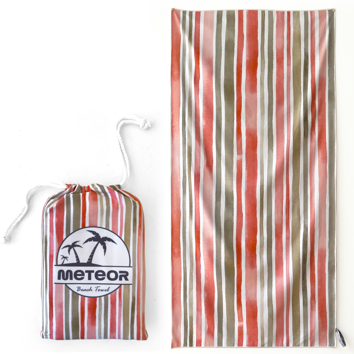 METEOR 180x90cm Extra Large Beach Towel, Sand Free, Quick Dry, With Carry Bag - Picture 120 of 203