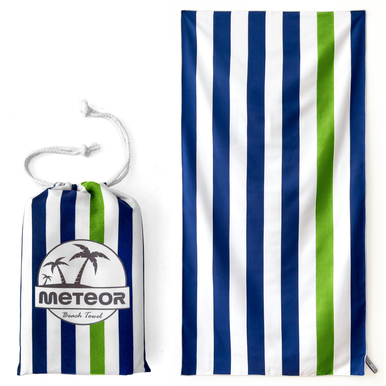 METEOR 180x90cm Extra Large Beach Towel, Sand Free, Quick Dry, With Carry Bag - Picture 183 of 203