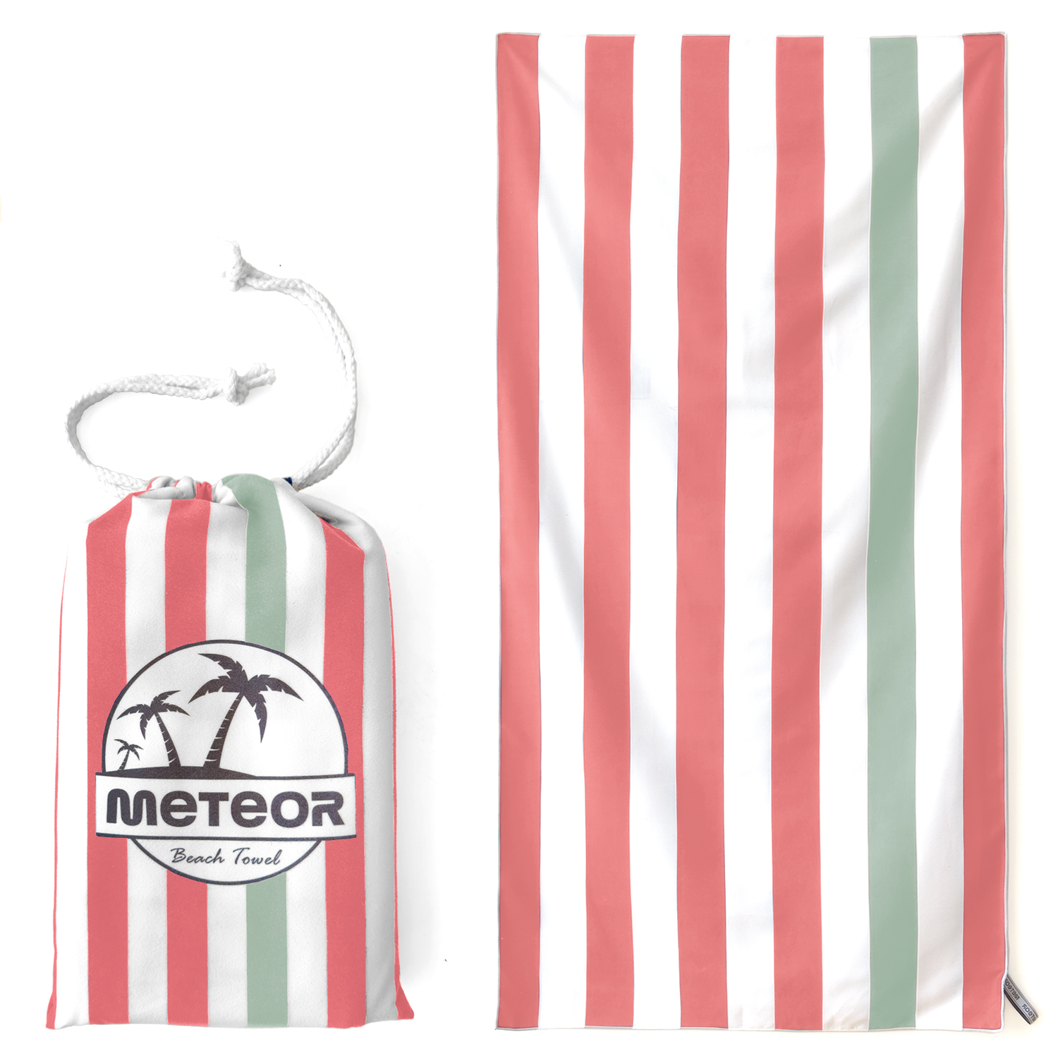 METEOR 180x90cm Extra Large Beach Towel, Sand Free, Quick Dry, With Carry Bag - Picture 190 of 203
