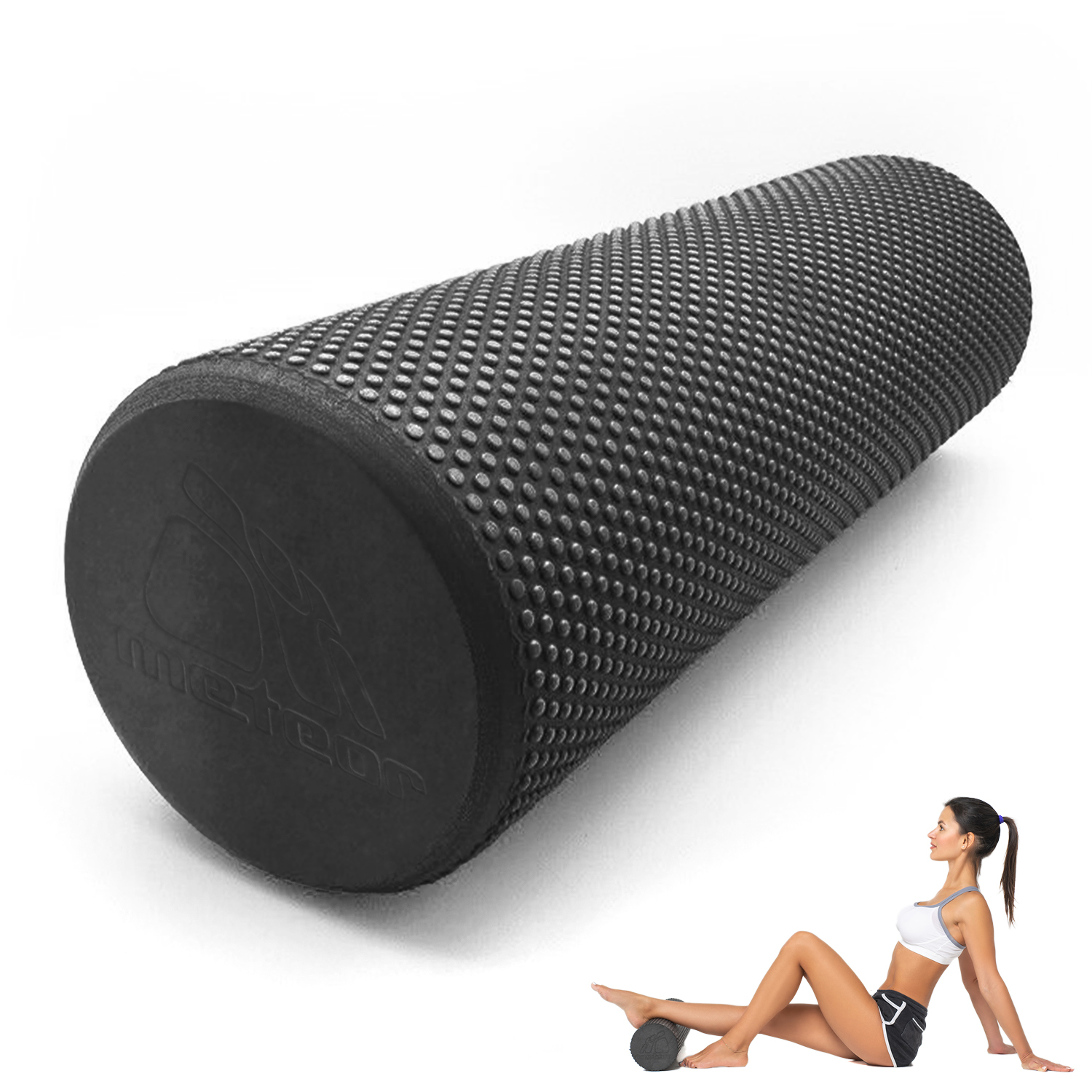 METEOR Essential Floating Point Foam Roller,Body Roll,Massager Roller,Deep  Tissue,Muscle Relax