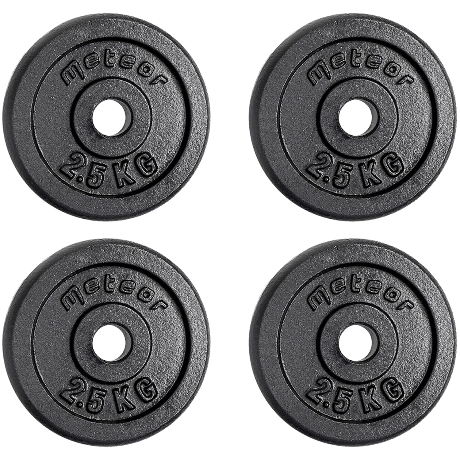 METEOR 0.5-10kg Standard Cast Iron Weight Plate Weightlifting Dumbbell Barbell - Picture 66 of 81