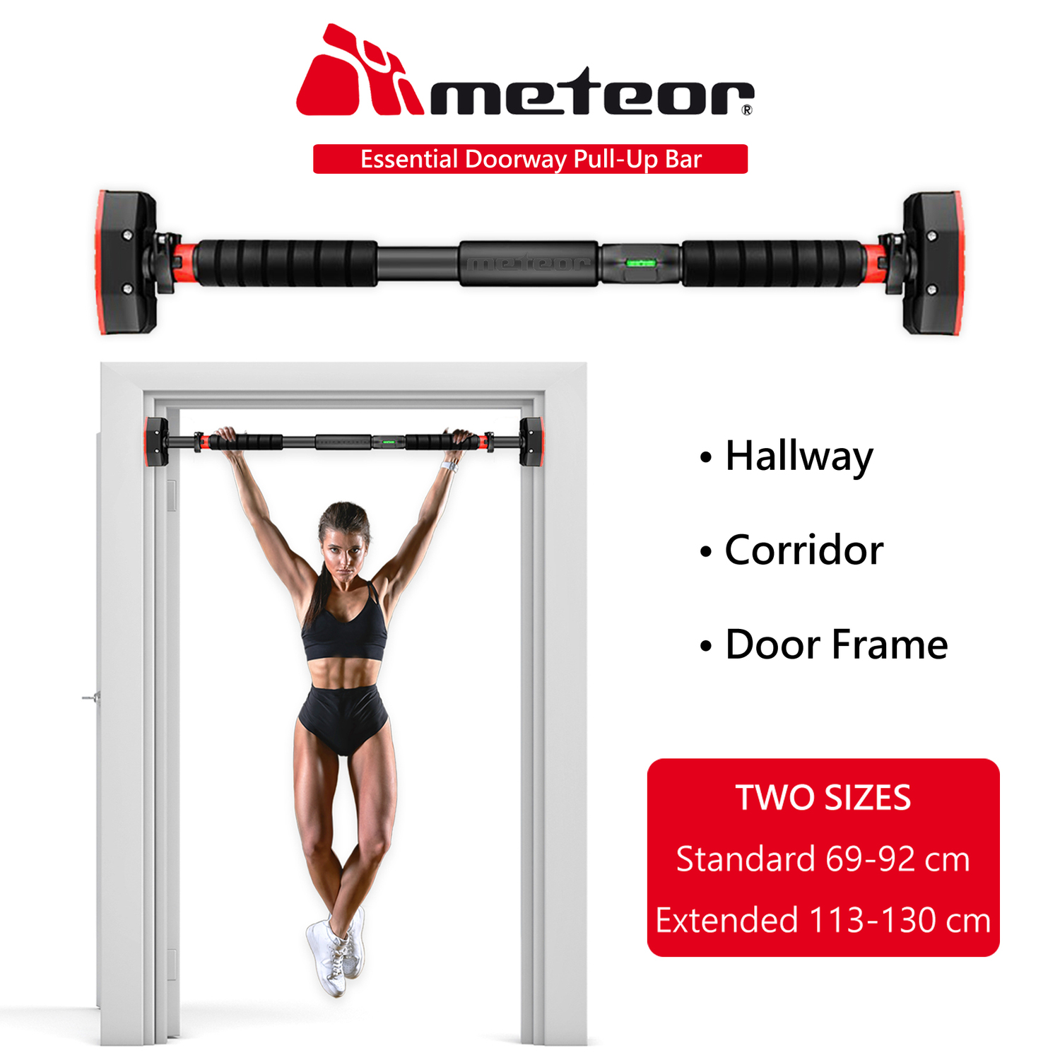 Pull Up Bar Soozier Doorway Multifunctional Chin Up Bar, Door
