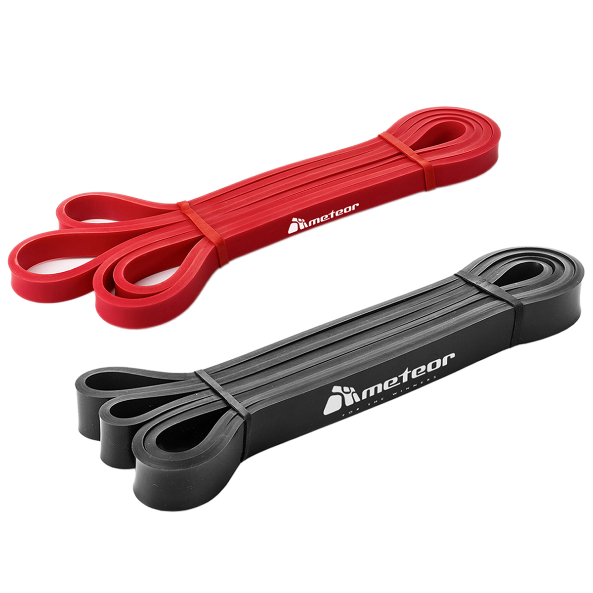 Meteor Essential Power Bands Resistance Loop Set Dumbbell Barbell Home Fitness - Picture 91 of 107