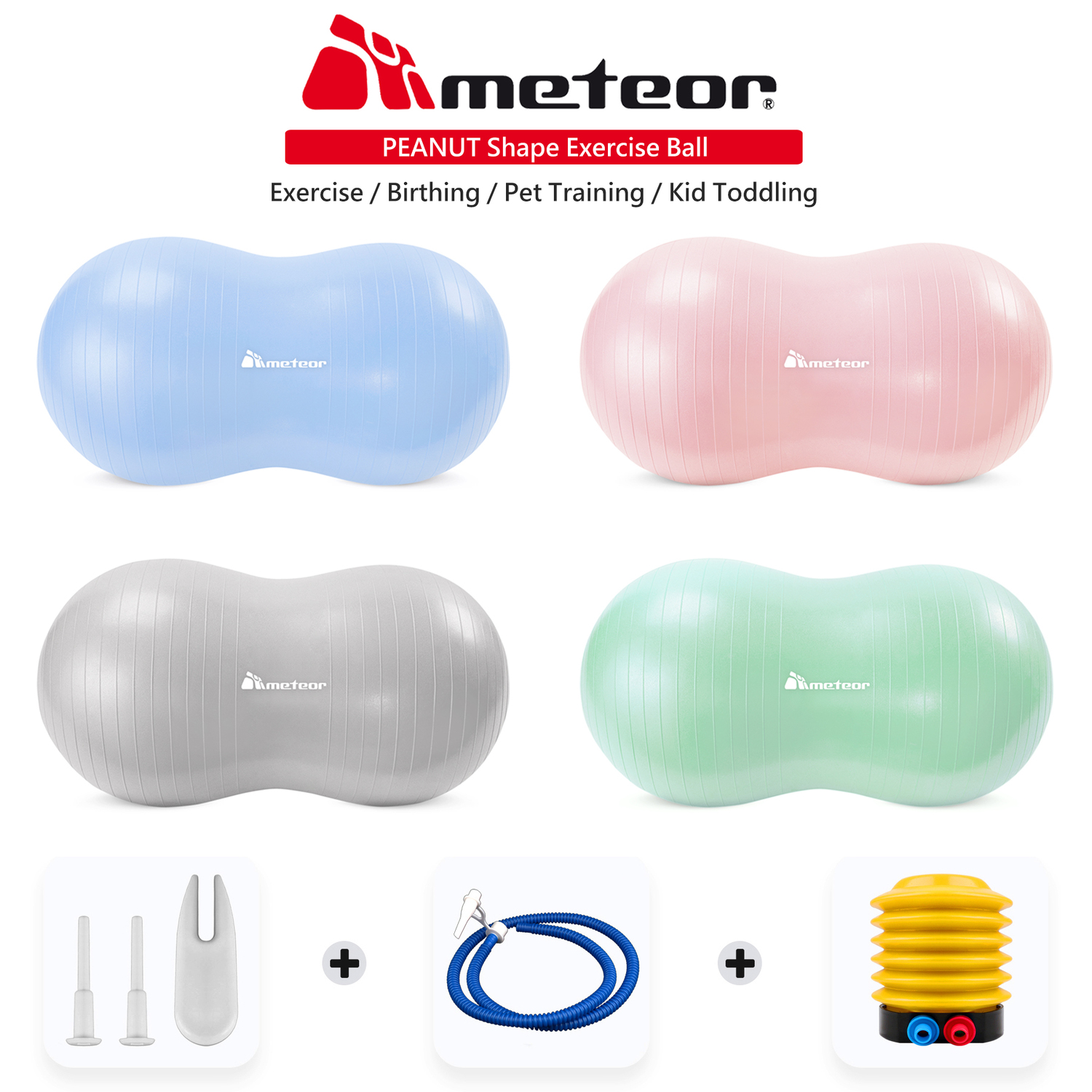 Peanut shaped hot sale yoga ball