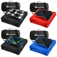 METEOR 210x140cm Extra Large Camping Blanket Picnic Blanket with Carry Bag