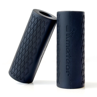 METEOR Essential 2x Silicone Dumbbell Grips,Barbell Grips,Exercise Grips,Weightlifting Grips