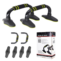 METEOR Push Up Bar With Foam Handles