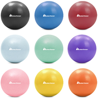 METEOR Mini Pilates Ball (25cm) - Anti-Burst Swiss Ball, Mini Exercise Ball, Fitness Ball, Barre Ball