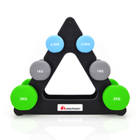 METEOR Anti-Slip Dumbbell Weightlifting Barbell Home Gym Fitness Exercise Workout Training