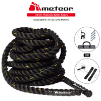 METEOR Essential Battle Rope- battling ropes,gym rope,gym ropes,training rope,exercise rope in 38mm Thickness - battle rope anchor available