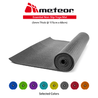 175 x 60cm Non-Slip Yoga Mat (5mm PVC)