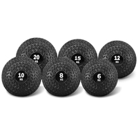 METEOR Essential Dead Bounce Slam Ball,Tyre Tread Slam Ball,Wall Ball,Medicine Ball,Exercise Ball,Gym Ball,Crossfit Ball