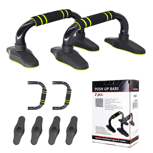 METEOR Push Up Bar With Foam Handles