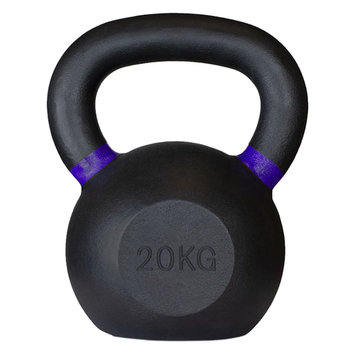 METEOR Essential 20kg Cast Iron Kettlebell,Weightlifting Kettlebell,Gym Kettlebell,Gym Weights