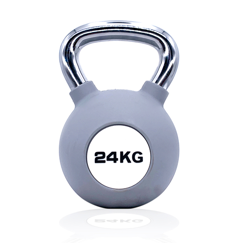 24kg Commercial Kettlebell for Gyms (Thick Rubber Floor Protection)