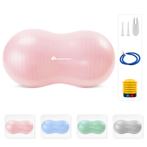 METEOR Anti-Burst Peanut Ball,Swiss Ball,Yoga Ball,Gym Ball,Exercise Ball,Pilates Ball,Birthing Ball,Pet Training Ball,Therapy Ball