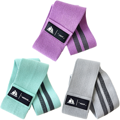 METEOR Non-Slip Resistance Bands Set - Fabric Booty Bands for Exercise & Fitness