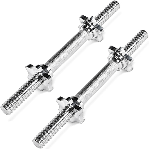 METEOR Dumbbell Bar Dumbbell Handles, Standard Barbell Weightlifting Bar with 25.4mm Loadable Sleeves